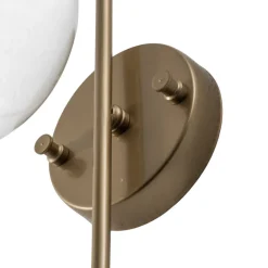 Væglampe Jewel, guldfarvet, glas, højde 36 cm, E14^Opviq Discount