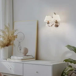 ONLI Væglampe Karen 2 lyskilder bronze