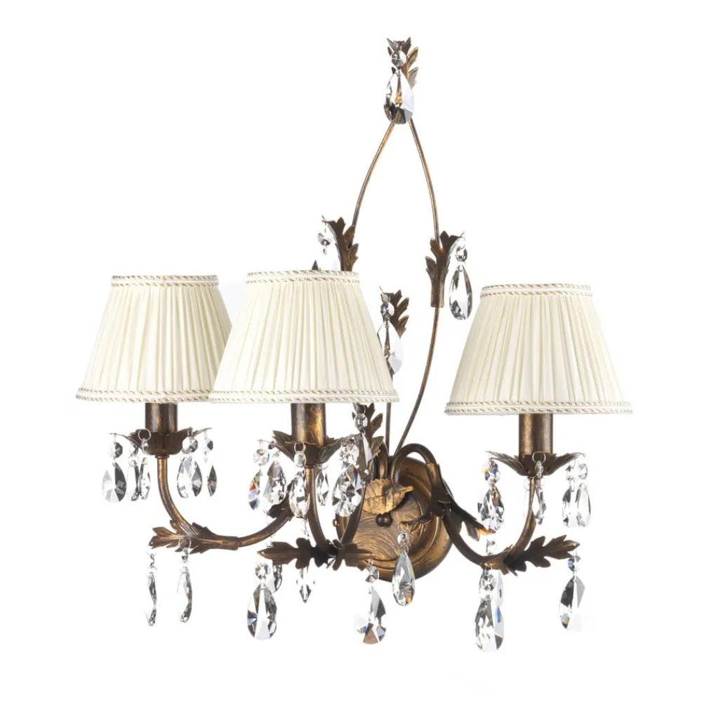 ONLI Væglampe Karen 3 lyskilder bronze