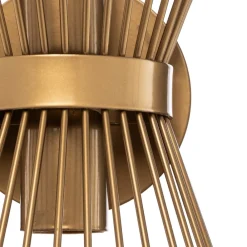 Opviq Væglampe Kirpi 3092 op/ned bredde 23cm guld