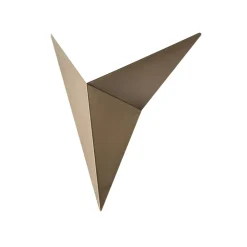 Opviq Væglampe Kus, guld, metal, højde 34 cm, G9