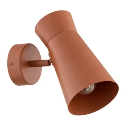 Argon Væglamper>Væglampe Lotta, terracotta, spotlight, stål, justerbar