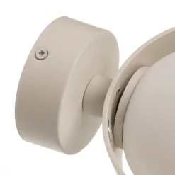 Væglampe Mado i stål, hvid, 1 lyskilde^Argon