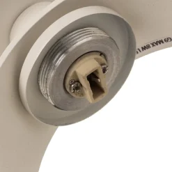 Væglampe Mado i stål, hvid, 1 lyskilde^Argon