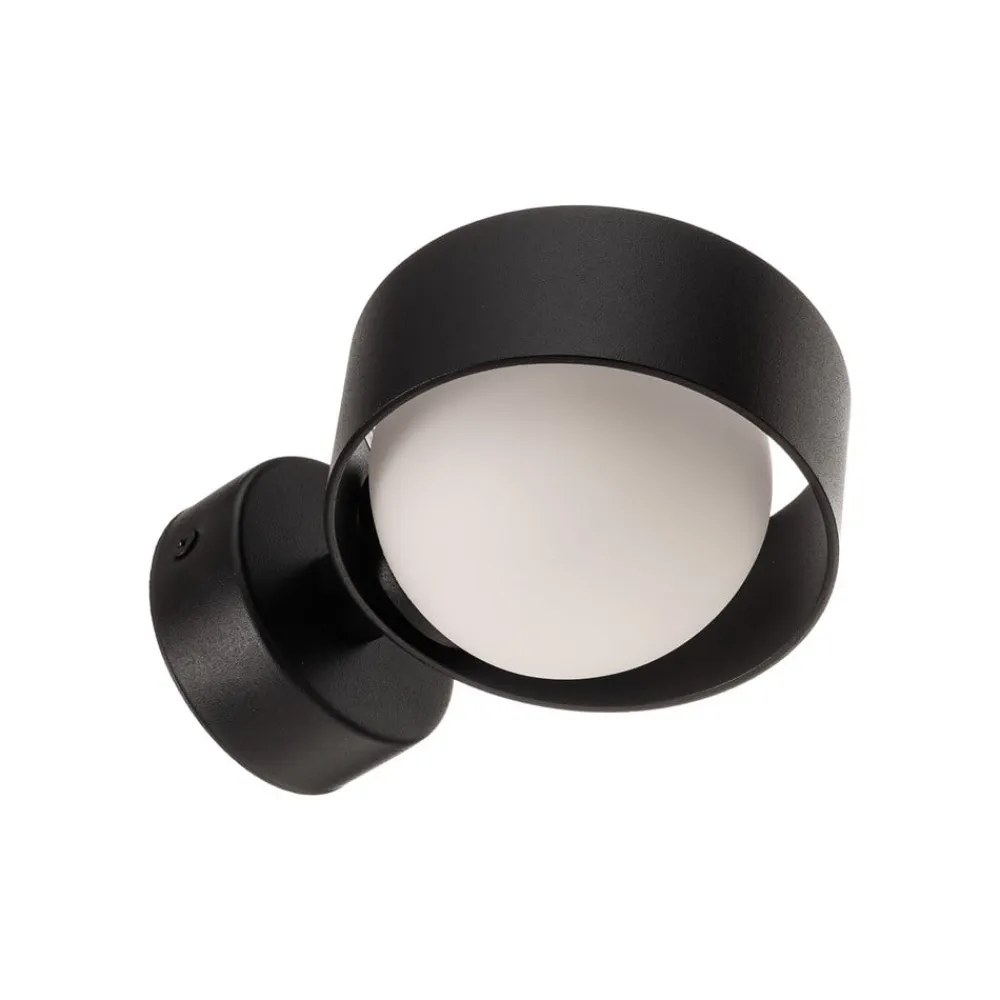 Væglampe Mado i stål, sort, 1 lyskilde^Argon Hot