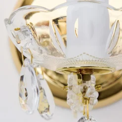 Væglampe Marie Claire, krystalglas, 1 lyskilde^ORION Outlet