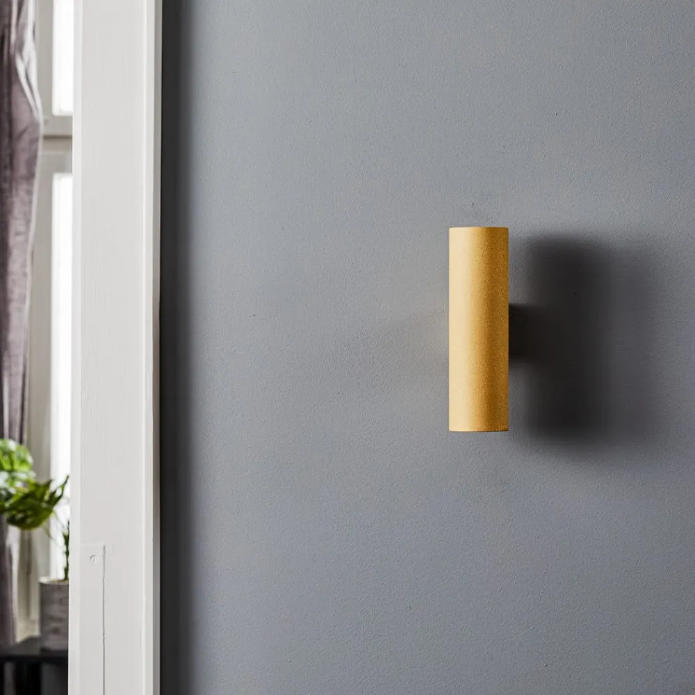 Argon Væglamper|Væglamper>Væglampe Marion, 2 lyskilder, guldfarvet