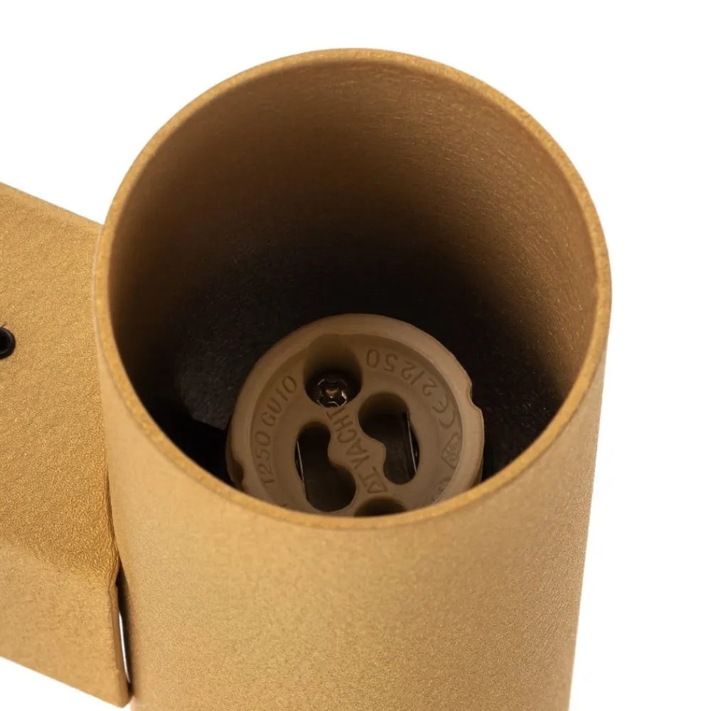 Argon Væglamper|Væglamper>Væglampe Marion, 2 lyskilder, guldfarvet