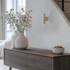 Argon Væglampe Marion Plus, guld, GU10, stål, højde 18 cm