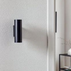 Væglampe Marley 2 lyskilder sort^Trio Lighting Clearance