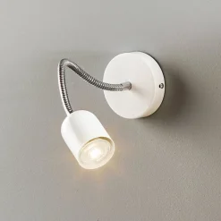 Eko-Light Væglamper>Væglampe Maxi med fleksibel arm, hvid