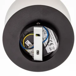 EMIBIG LIGHTING Væglampe Minerva K1 med sort metalramme