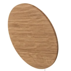 Nowodvorski Lighting Væglampe Minimal i egetræ