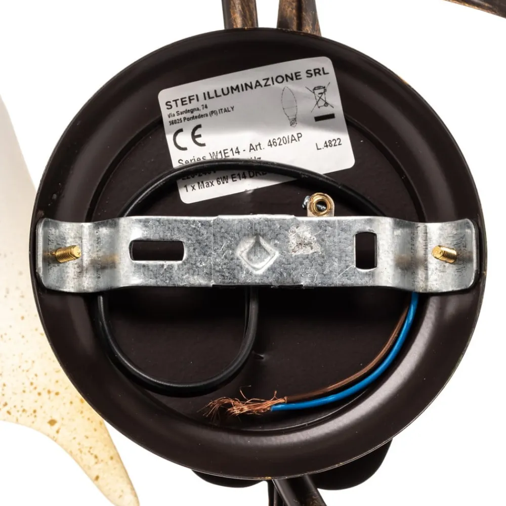 Væglampe Miranda 1 lyskilde, bronze^ONLI