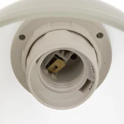 Lamkur Væglampe Miranda med glasskærm, messing