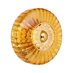 DESIGN BY US Væglampe New Wave Optic, rav, øjeæble, stikprop