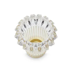 DESIGN BY US Væglampe New Wave Optic, rav, øjeæble, stikprop