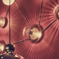 Væglampe New Wave Optic XL, klar, eyeball, stikprop^DESIGN BY US New