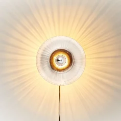 Væglampe New Wave Optic XL, klar, eyeball, stikprop^DESIGN BY US New