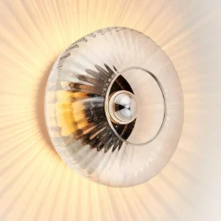 Væglampe New Wave Optic XL, klar, eyeball, stikprop^DESIGN BY US New