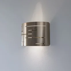 Opviq Gang|Pendellamper>Væglampe Oisin, guld, metal, højde 22 cm, E27