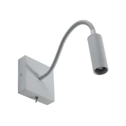 Væglampe Ojos, hvid, læselampe, justerbar, 33 cm, G9^Argon Sale