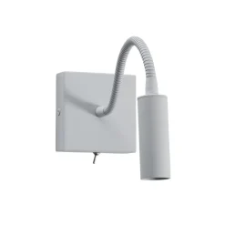 Væglampe Ojos, hvid, læselampe, justerbar, 33 cm, G9^Argon Sale