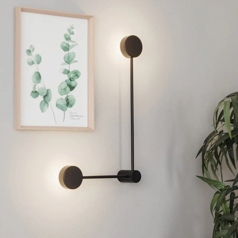 Væglampe Orbit II 20/40, sort, 2 lyskilder^Nowodvorski Lighting Sale