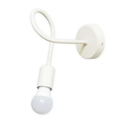 Væglampe Oxford, sandfarvet, metal, E27^HELAM Clearance