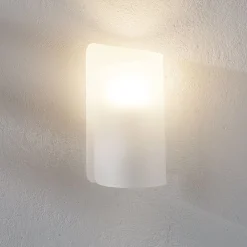 Væglampe Papiro, satineret^Selène New