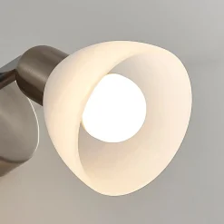 Væglampe Paulina, nikkel satineret^Lindby