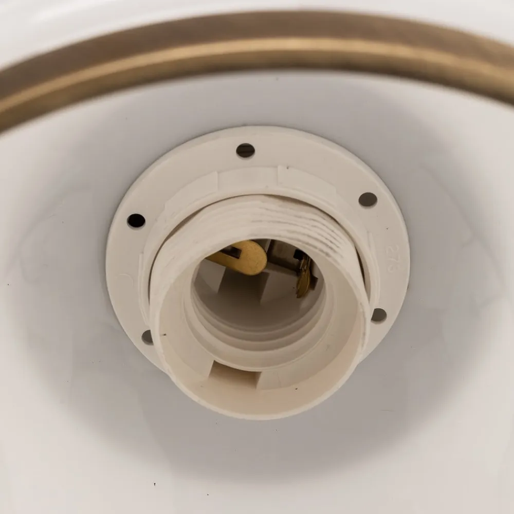 Jupiter Væglamper>Væglampe Petro, antik med glasskærm