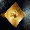 Væglampe Quadrangolo bladguld 32,5 x 32,5 cm^Kögl New