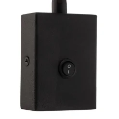 Argon Væglampe Raisio, fleksibel arm, sort