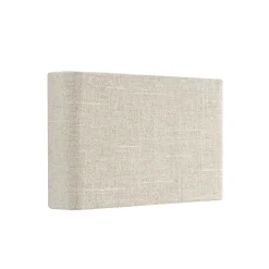 Væglampe Santana B, creme, tekstil, bredde 25 cm, G9^Nowodvorski Lighting Sale