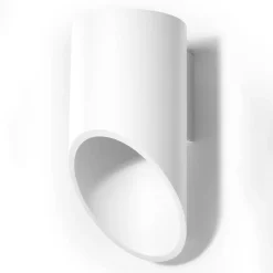 SOLLUX LIGHTING Væglampe Saturn 20, op/ned, hvid