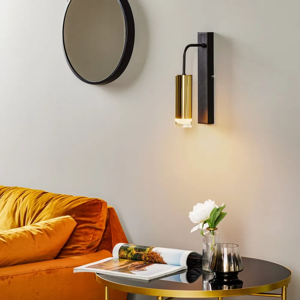 Lamkur Væglamper>Væglampe Shine, guld