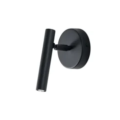 SIGMA Væglampe Sopel, antracit, 1 lyskilde, stål, højde 15 cm