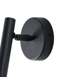 SIGMA Væglampe Sopel, antracit, 1 lyskilde, stål, højde 15 cm