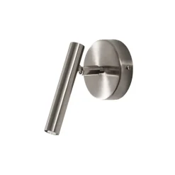 Væglampe Sopel, sølv, 1 lyskilde, stål, G9, højde 15 cm^SIGMA Best