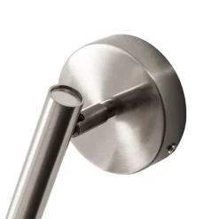 Væglampe Sopel, sølv, 1 lyskilde, stål, G9, højde 15 cm^SIGMA Best