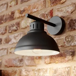 Luminex Væglampe Sven, sort, metal, 1 lyskilde