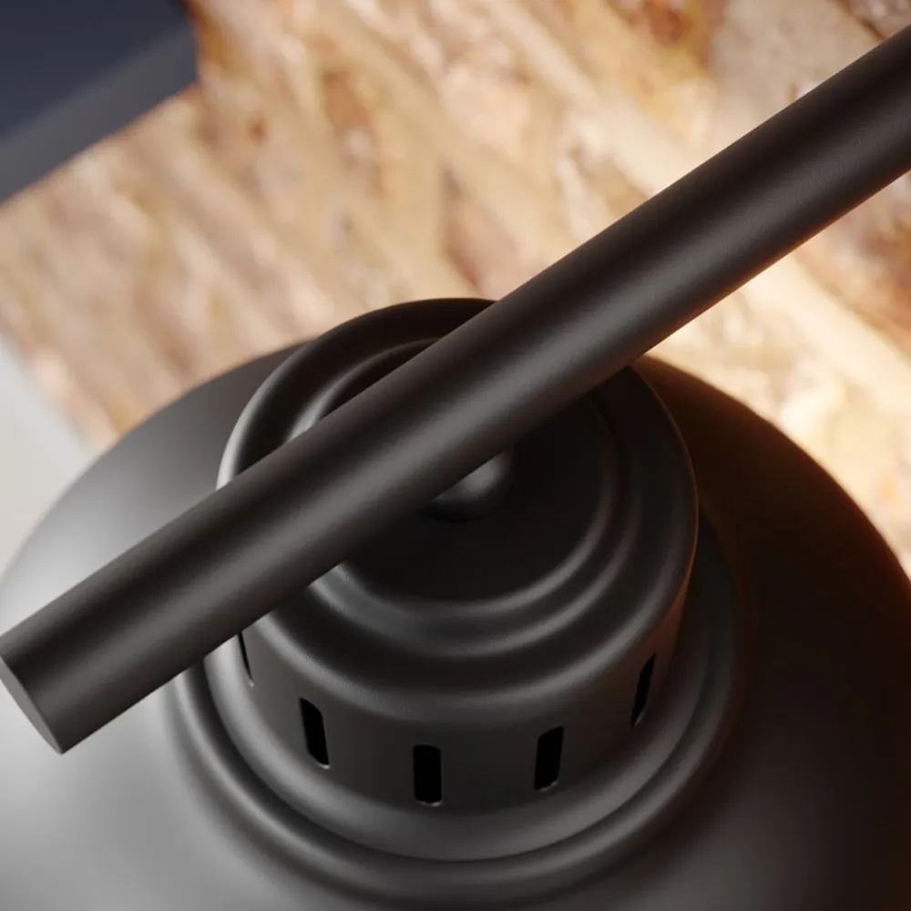 Luminex Væglampe Sven, sort, metal, 1 lyskilde