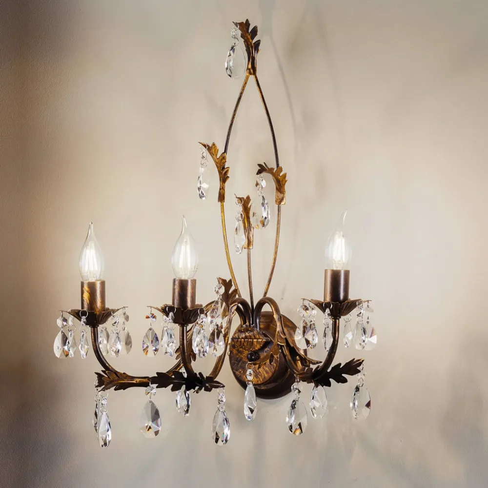 Væglampe Teresa som lysekrone, 3 lyskilder^ONLI Outlet