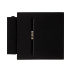 SOLLUX LIGHTING Væglampe Topic op/ned i aluminium, sort