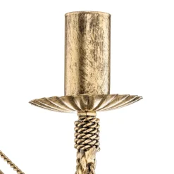 Væglampe Tori K2 i lysestageform, guld^EMIBIG LIGHTING Online