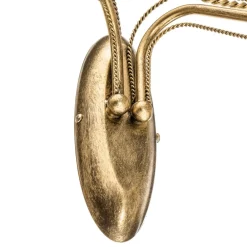 Væglampe Tori K2 i lysestageform, guld^EMIBIG LIGHTING Online