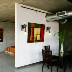 Væglampe Townshend i stål, brun^EGLO Sale