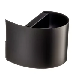 Væglampe Vero i lakeret stål, sort^EMIBIG LIGHTING