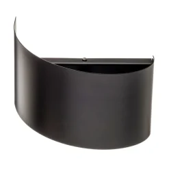 Væglampe Vero i lakeret stål, sort^EMIBIG LIGHTING